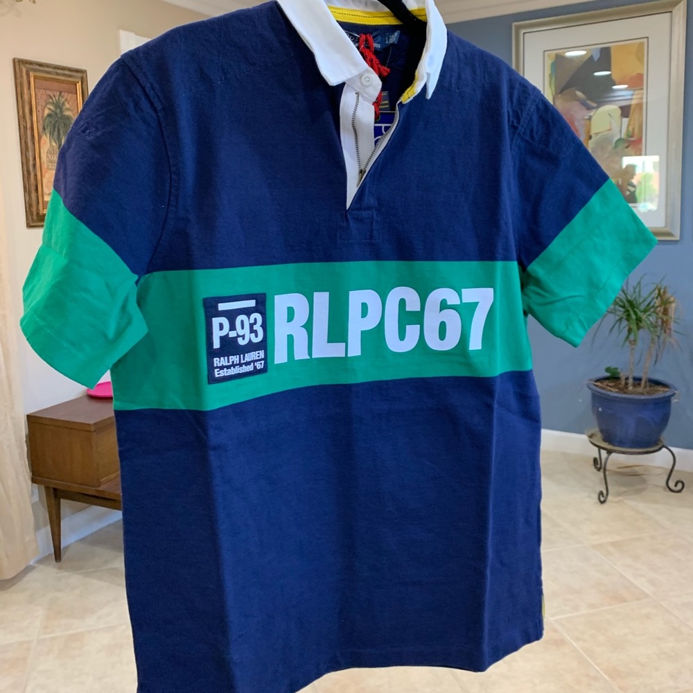 Polo Ralph Lauren Hi tech RLPC67 P-93 Zipper Polo